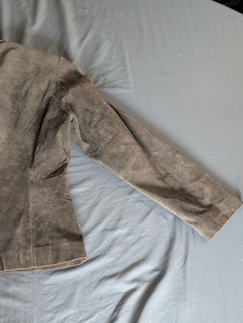 Jones Wear Women's Suede Blazer Size 8 - Picture 7 of 8